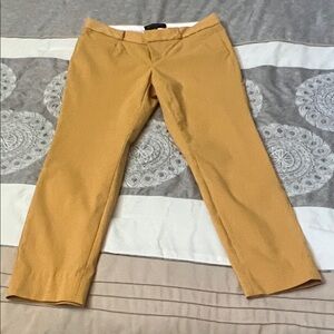 Banana Republic Golden Checkered Trousers